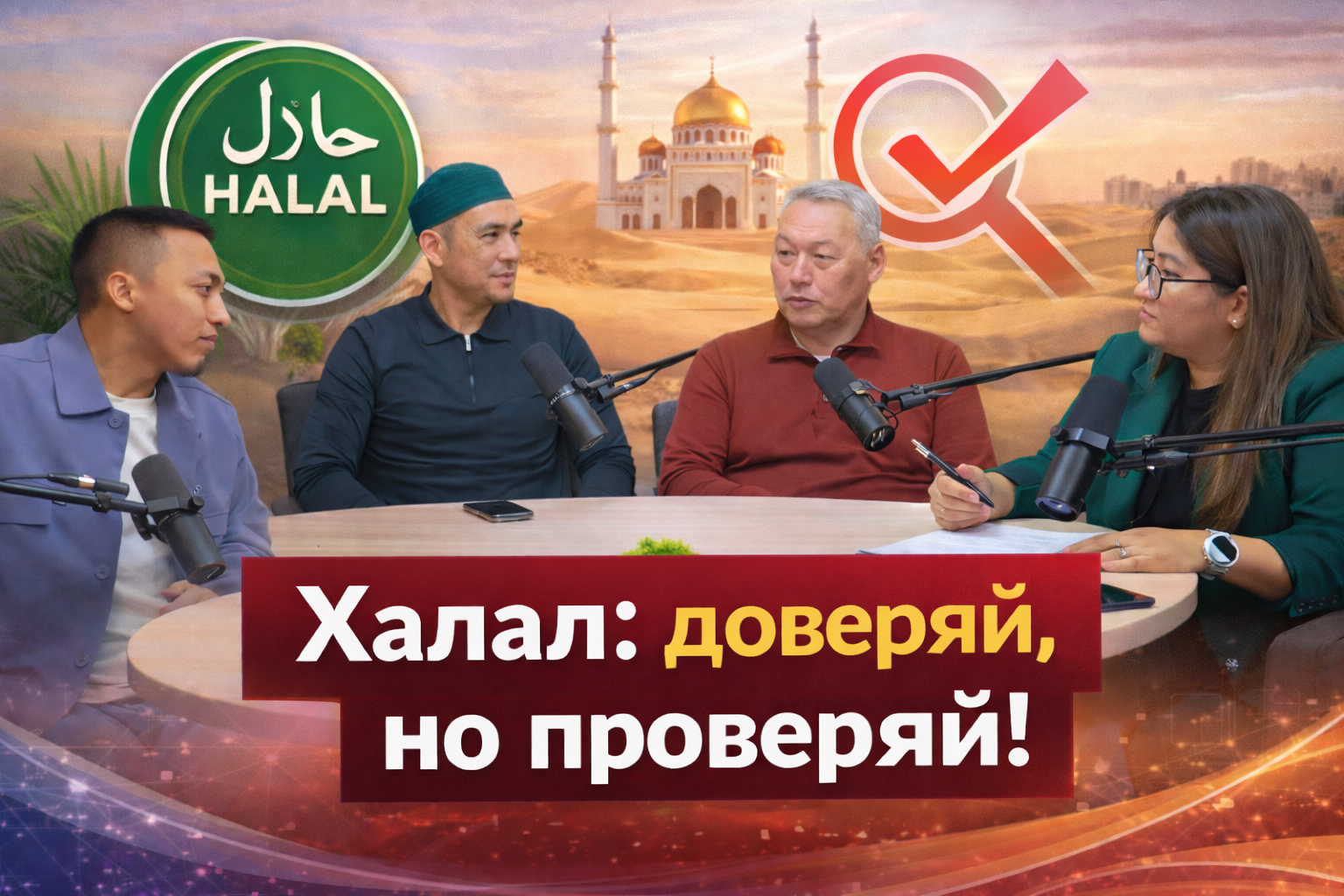 Почему знаков халал много, а доверия мало — обсуждение в подкасте КазСтандарта